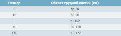 Бандаж реберний БР-1 жіночий, Реабілітімед, XXL, Щільна тканина