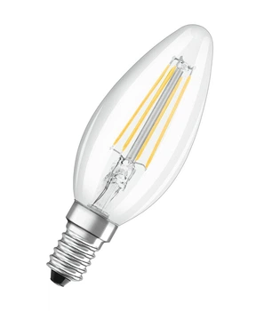 Лампа LED філаментна 4.8W 220V 470lm 4000K E14 DIM 35х97mm свічка [4058075434943] OSRAM LED Retrofit CLASSIC B DIM