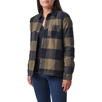 Куртка 5.11 Tactical Louise Shirt Jacket Ranger Green Plaid L (38085-811)