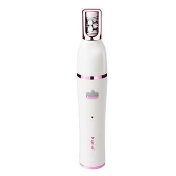 Эпилятор Kemei Km-2189 аккумуляторный беспроводной 2Вт + 7 насадок женский Белый (12172)