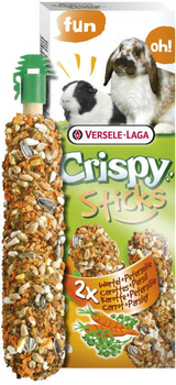 Хрусткі палички для кроликів і морської свинки Versele-Laga Sticks Carrot and Parsley 2 шт 110 г (5410340620601)