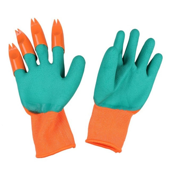 Садовые перчатки Garden Genie Gloves с раздвоенными когтями (SH779437)