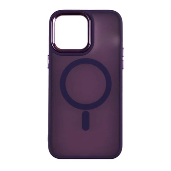 Чохол Space Magnetic Color з Magsafe для iPhone 11 Темно-фіолетовий