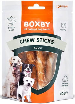 Ласощі для собак Boxby Chew Sticks Chicken 80 г (8716793902750)