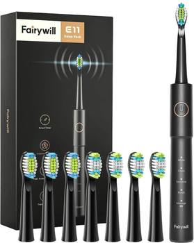 Електрична зубна щітка Fairywill FW-E11 black
