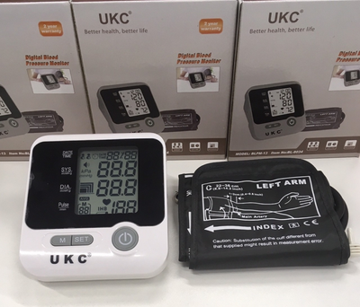 Тонометр автоматический для измерения давления и пульса UKC BLPM-13 (SH7711707)