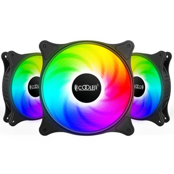 Корпусный вентилятор PCCOOLER FX 120 ARGB BK 3in1, черный