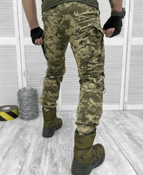 Тактичні штани з наколінниками піксель,камуфляж 3XL