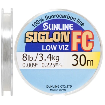 Флюорокарбон Sunline SIG-FC 30m 0.225mm 3.4kg поводковый