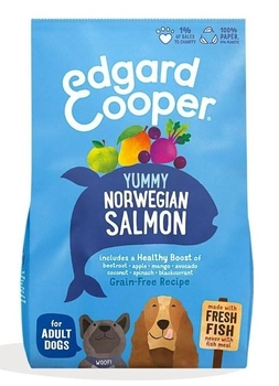 Сухий корм для дорослих собак Edgard & Cooper Fresh Norwegian Salmon 7 кг (5425039485065)