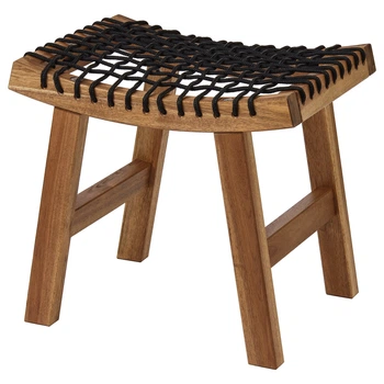 Табурет IKEA STACKHOLMEN, для саду, світло-коричневий морилка, 48х35х43 см, 204.114.25