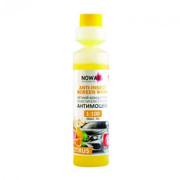 Омивач скла літній концентрат NOWAX Anti Insekt Screen Citrus 250мл. (2813276)