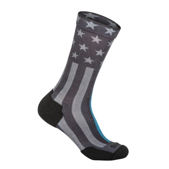 Шкарпетки 5.11 Tactical SOCK AND AWE CREW TBL Black L (10041AA)