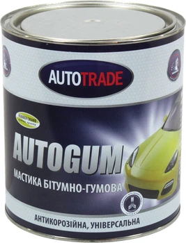 Антикоррозионная резиново-битумная мастика (Autotrade) AUTOGUM 2,4кг.