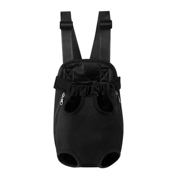 Рюкзак-кенгуру для тварин Lesko DT854 Black S