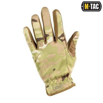 Тактические легкие M-Tac перчатки Scout Tactical Mk.2 Multicam L