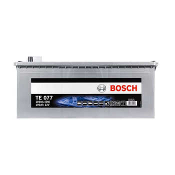 Аккумулятор автомобильный TE 077 190Ач 1050А "+" слева Bosch, 0092TE0777