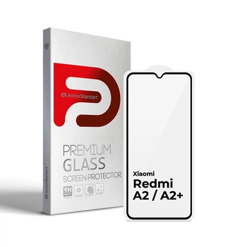 Захисне скло ArmorStandart Full Glue для Xiaomi Redmi A2/A2+ Black (ARM66566)