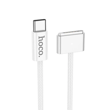 Кабель Hoco Stone magnetic charging Cable Type-C to Mag3 X103 |2m, 140W| белый
