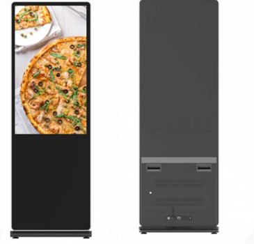 Рекламний екран інфопанель 55" Stand QV-5500G/LA (стенд, дисплей 55 дюйми 1080х1920 FullHD, EMMC 8Gb, RAM 1Gb, WiFi, Android 11)