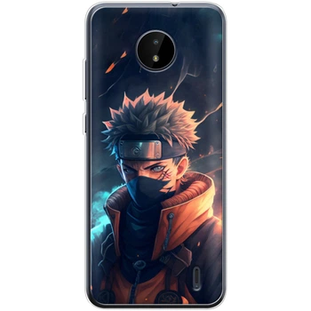 Силіконовий Чохол з Картинкою для Nokia C20 Принт (Аніме Наруто, Anime Naruto) (044585-ysm001)