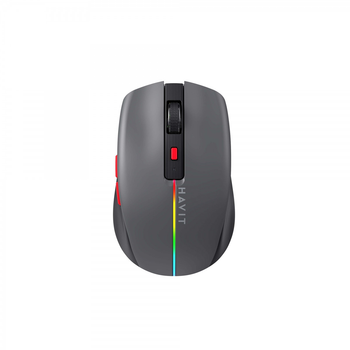 Беспроводная мышь трехрежимная HAVIT HV-MS65WB Gray (2.4GHz + BT5.0)