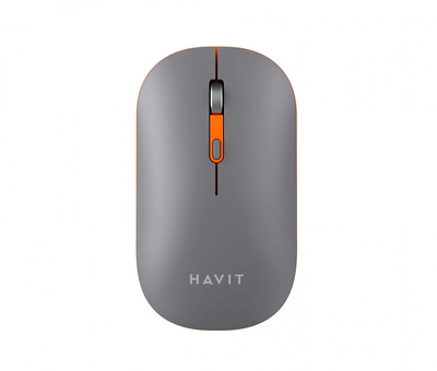 Беспроводная мышь двухрежимная HAVIT HV-MS60WB Gray (2.4GHz + BT5.1)