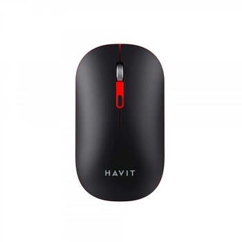 Беспроводная мышь двухрежимная HAVIT HV-MS60WB Black (2.4GHz + BT5.1)