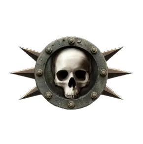 Шеврон патч Гвардия смерти Warhammer 40000 на липучке велкро