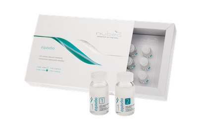 Терапия для жирной кожи головы в ампулах Nubea Equisebo Anti-Sebum Adjuvant Treatment Vial 12 шт * 9 мл