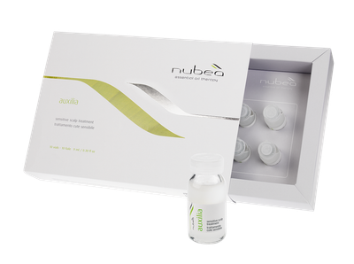 Терапия для чувствительной кожи головы в ампулах Nubea Auxilia Sensitive Scalp Treatment Vials 10 шт * 9 мл