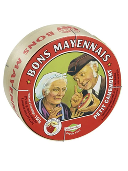 М'який сир Камамбер Bons Mayennais Petit Camembert 50% 150г