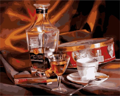 Картина за номерами ArtStory Коньяк, 40 х 50 см (AS1038)