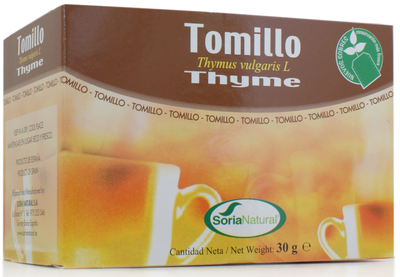 Herbata Soria Natural Tomillo 20 torebek (8422947030742)