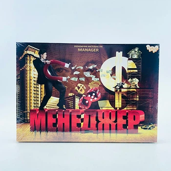 Игра настольная Danko Toys "Менеджер" детская DTG28-U