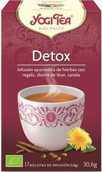 Чай Yogi Tea Desintoxicacion 17 пакетиків (4012824401280)