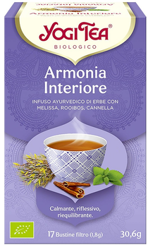 Чай Yogi Tea Armonia Interior 17 пакетиків x 1.8 г (4012824403789)