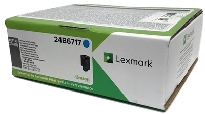 Тонер-картридж Lexmark XC4140 Cyan (24B6717)