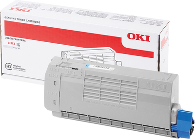 Toner Oki C712 Cyan (46507615)