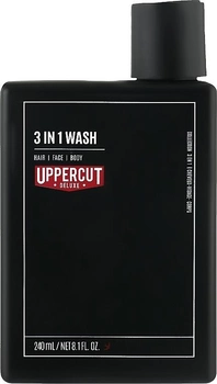 Szampon dla mężczyzn Uppercut Deluxe 3in1 Wash 240 ml (0817891024844)