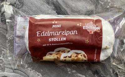 Мини Штоллен с марципаном Edelmarzipan Stollen Winter Edition 200г