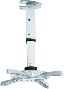 Uchwyt do projektorów Techly 15 kg 30-37 cm Srebrny (8057685301559)