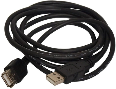 Przedłużacz ART USB Type-A - USB Type-A 3 m Black (AL-OEM-111)