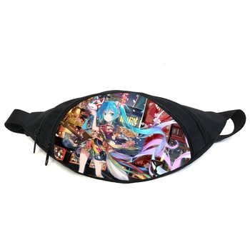 Сумка бананка Міку Хацуне Hatsune Miku (GB HM 06) Gear Bag чорна
