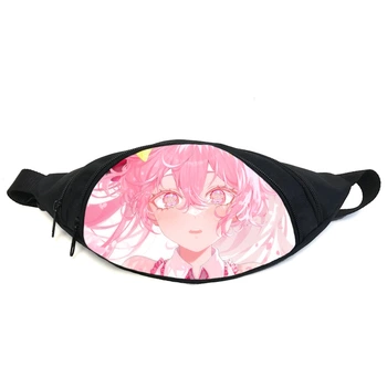 Сумка бананка Міку Хацуне Hatsune Miku (GB HM 013) Gear Bag чорна