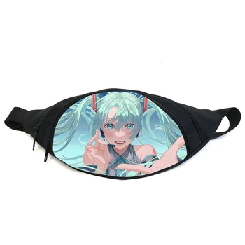 Сумка бананка Міку Хацуне Hatsune Miku (GB HM 012) Gear Bag чорна