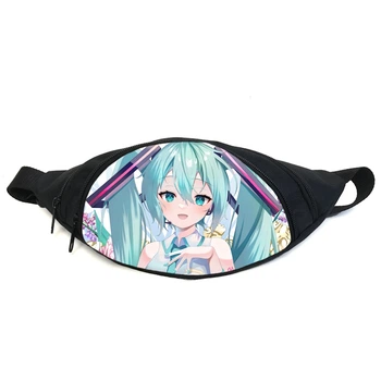 Сумка бананка Міку Хацуне Hatsune Miku (GB HM 014) Gear Bag чорна