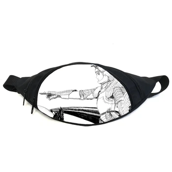 Сумка бананка Берсерк Berserk (GB B 013) Gear Bag чорна