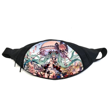 Сумка бананка Міку Хацуне Hatsune Miku (GB HM 01) Gear Bag чорна