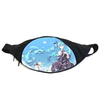 Сумка бананка Міку Хацуне Hatsune Miku (GB HM 04) Gear Bag чорна